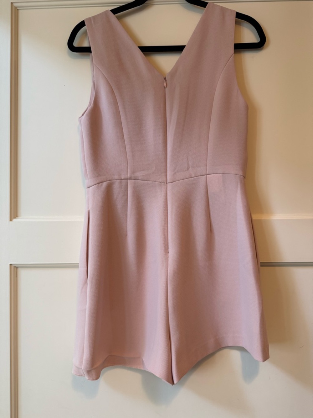 BCBGeneration Blush Pink Sleeveless Romper